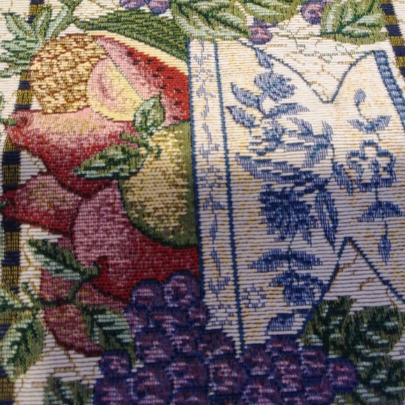 Table runner Fruit Tapestry - Picture 2 of 4
